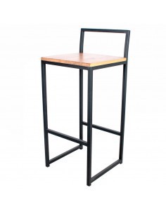 TABURETE ADEPA NEGRO