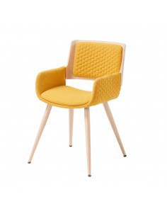 SILLA EREDA AMARILLA CON...