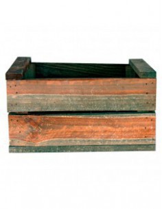 CAJA CORON ENVEJECIDA