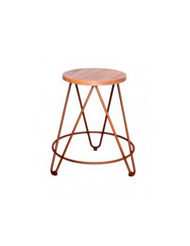 TABURETE EMERA OXIDO