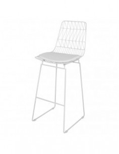 TABURETE CARTAGO BLANCO