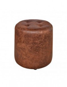 PUFF REDONDO MARRON BEST