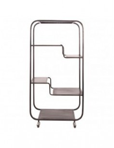 ESTANTERIA ROMA NEGRO