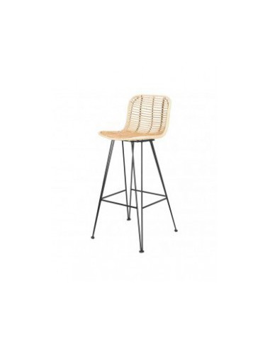 TABURETE DOLLY ESPRESSO NATURAL
