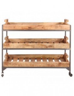 CARRO VERDE ESTANTERIA TRES...