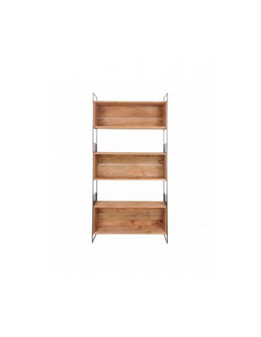 ESTANTERIA BOBY HIERRO Y MADERA PINO...