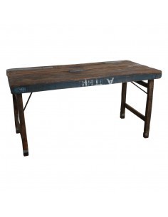 MESA ANTOINE LATERAL MARRON