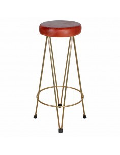 TABURETE MARSEL ORO ZINCADO