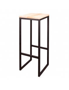 TABURETE TORRE NEGRO