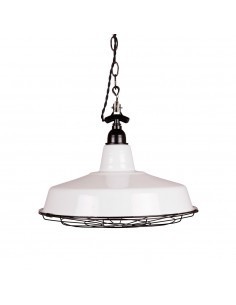 LAMPARA SILVA BLANCA