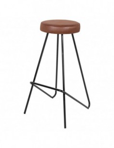 TABURETE ANERAS MARRON